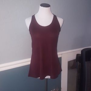 Athlete open back top